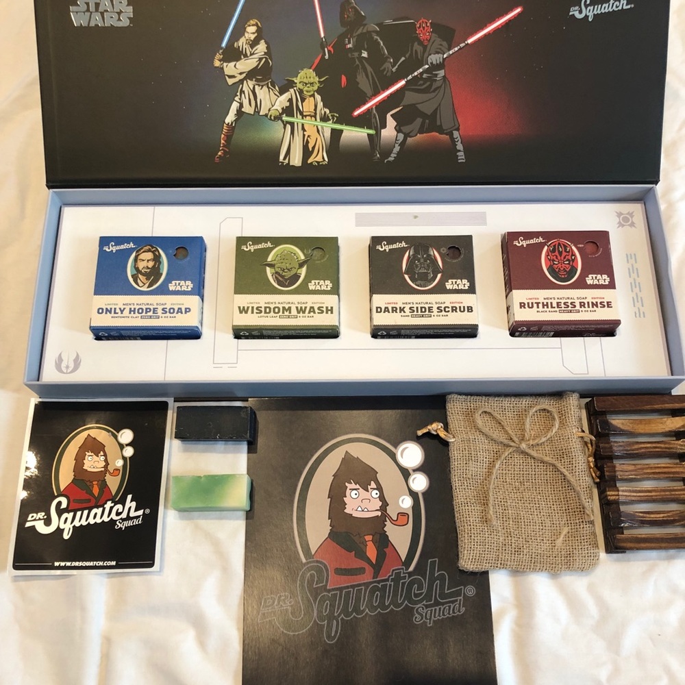 Dr Squatch Limited Edition Star Wars Set